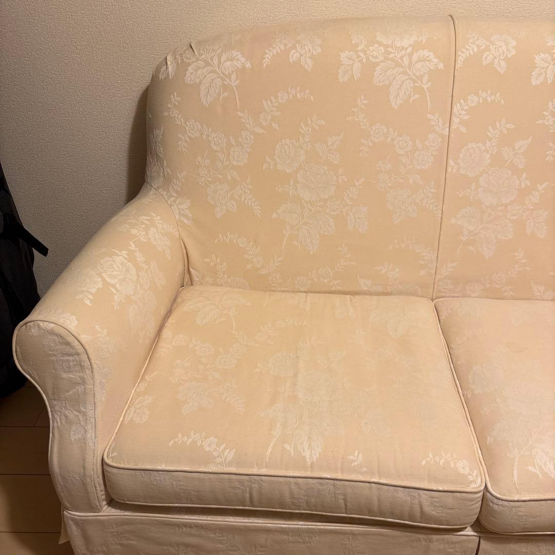 ローラアシュレイ　ソファ　2人がけ