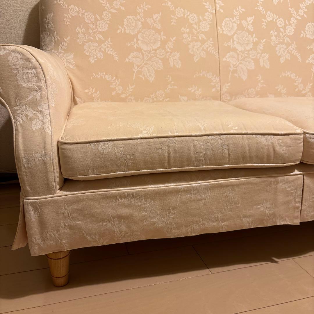 ローラアシュレイ　ソファ　2人がけ