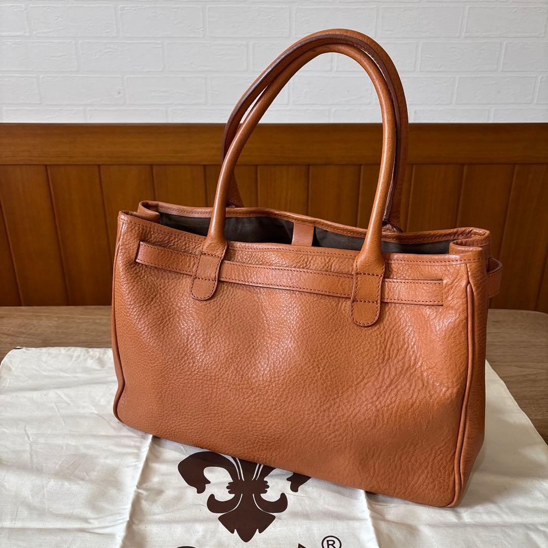 【RB-31】ci-va チーバ　レザートートバッグ　キャメル