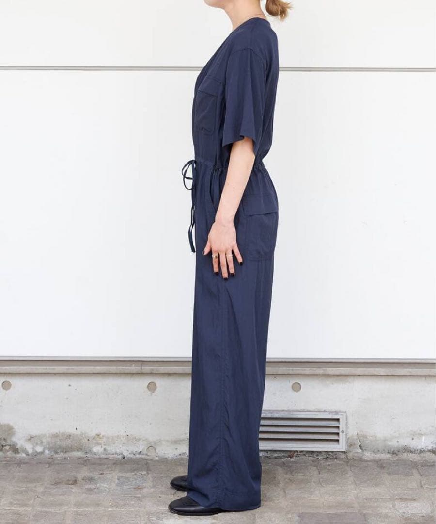 タグ付新品OUTDOOR PRODUCTS ダブルポケットVネックオールインワン