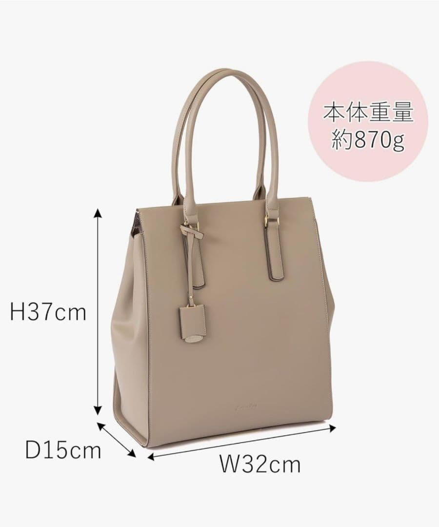 Jewlena Rose トートバッグ A4サイズ PC収納 通勤バッグ