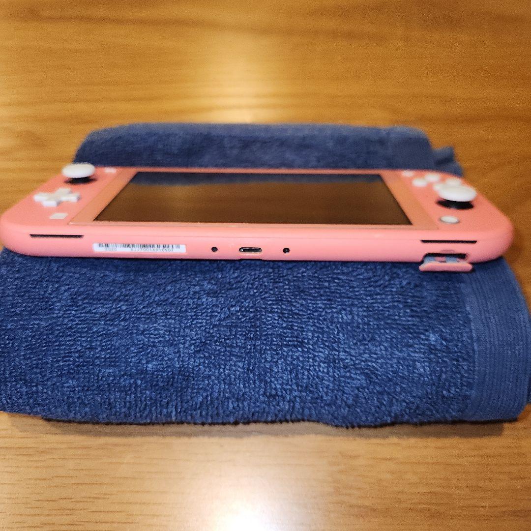 Nintendo Switch Lite コーラルピンク 本体　あつ森カセット