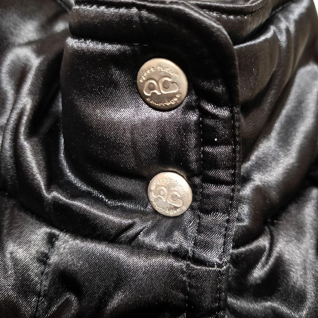 希少！90s クレージュ　ジャンプスーツ　つなぎ　キルティング　ブラックL