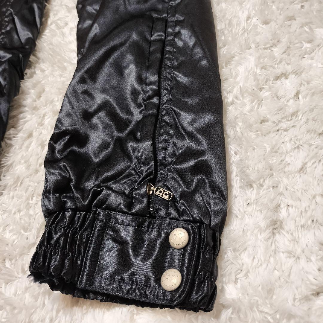 希少！90s クレージュ　ジャンプスーツ　つなぎ　キルティング　ブラックL