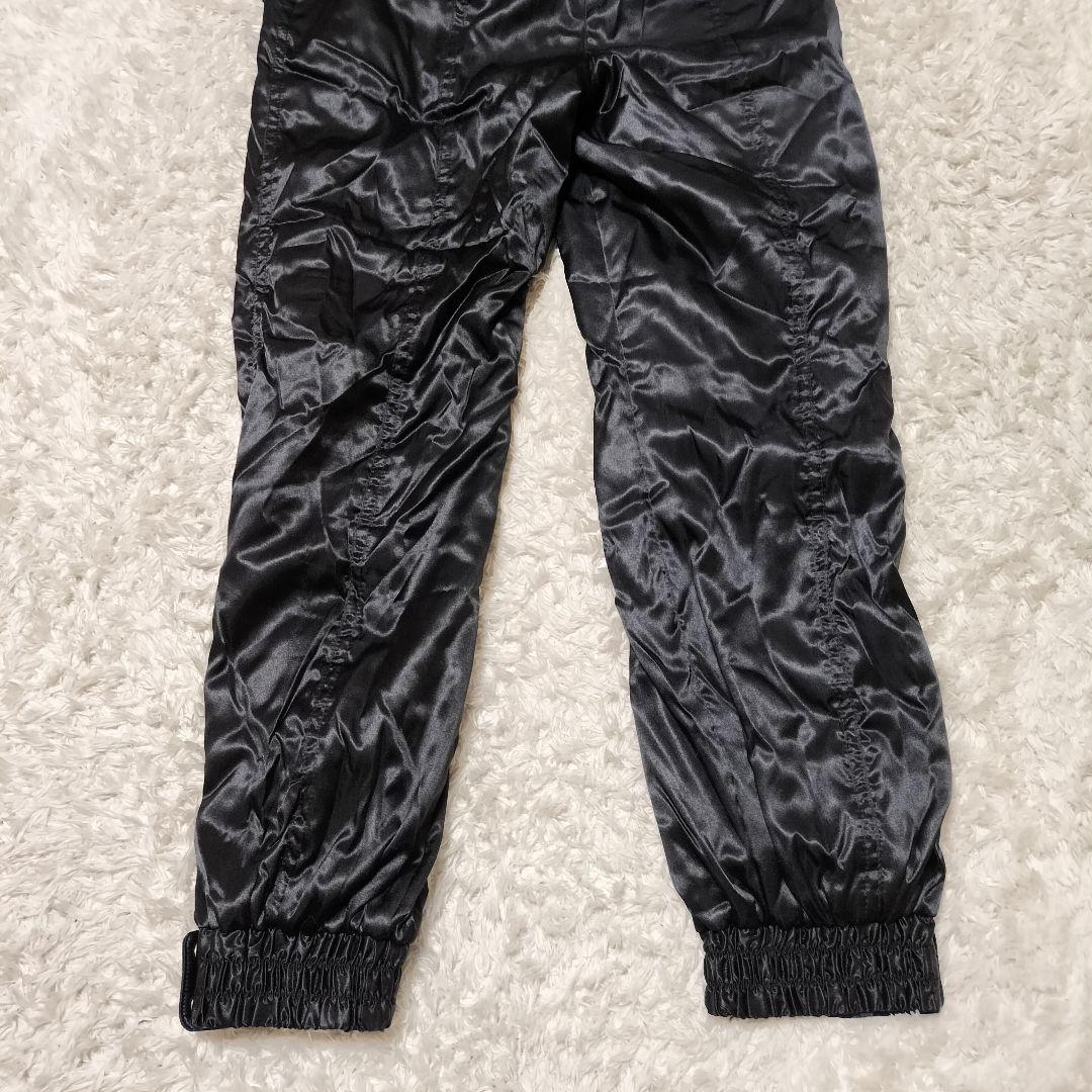 希少！90s クレージュ　ジャンプスーツ　つなぎ　キルティング　ブラックL