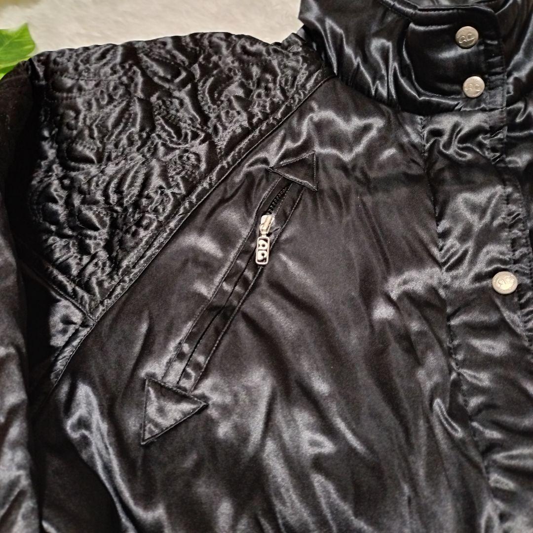 希少！90s クレージュ　ジャンプスーツ　つなぎ　キルティング　ブラックL