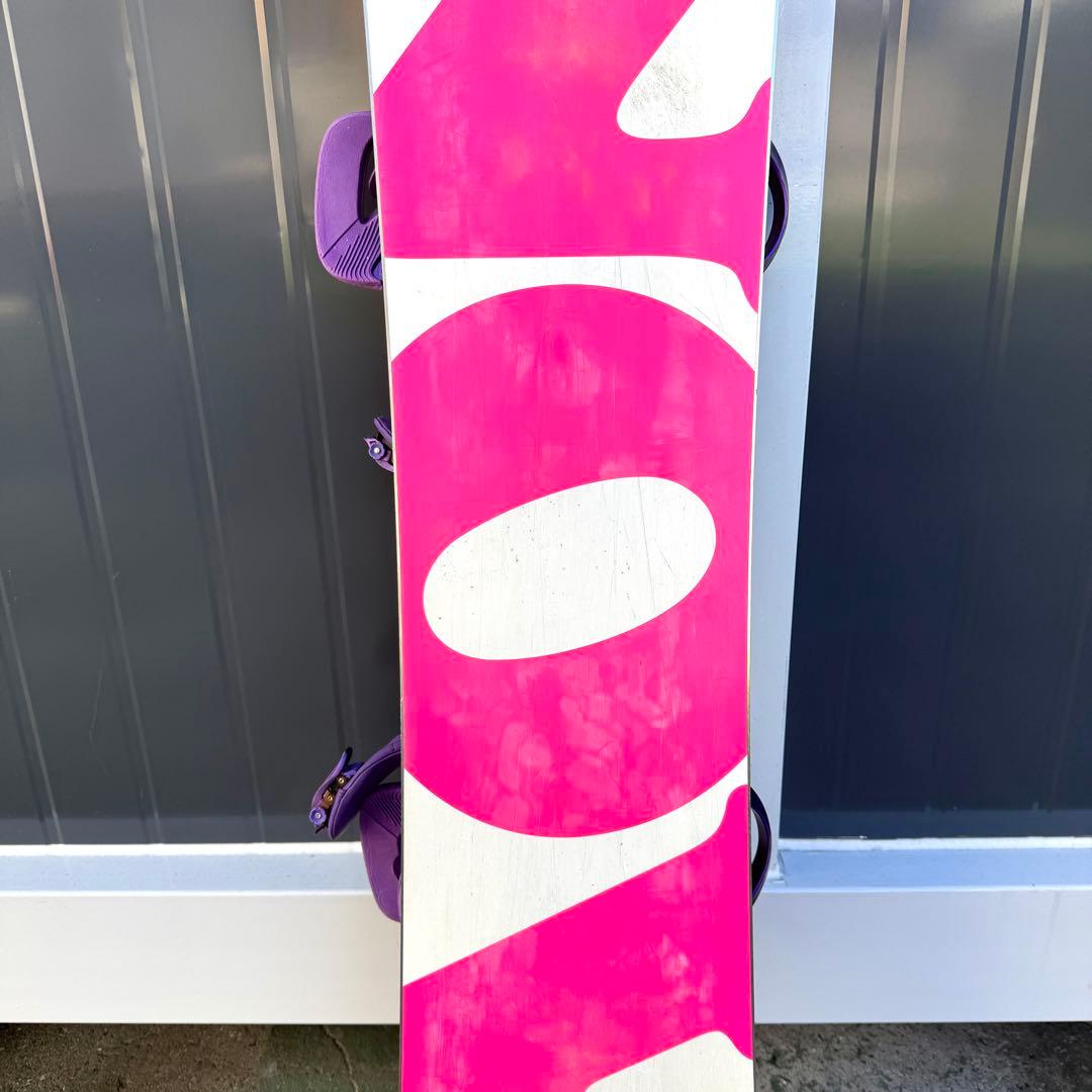 【美品】ノベンバー スノーボード 138cm＆バートン ビンディング Sサイズ