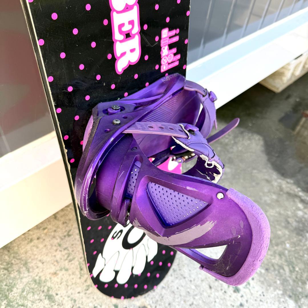 【美品】ノベンバー スノーボード 138cm＆バートン ビンディング Sサイズ