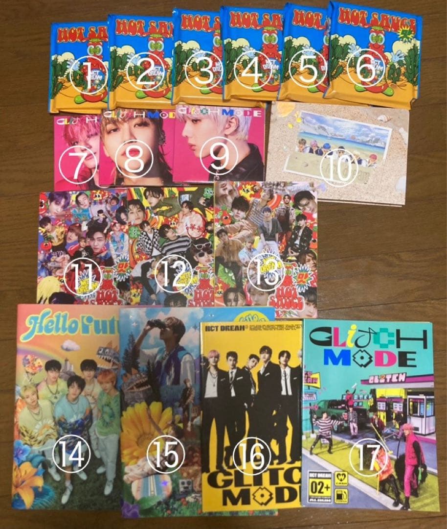 NCT WayV ENHYPEN aespa SMCU ONEUS アルバム