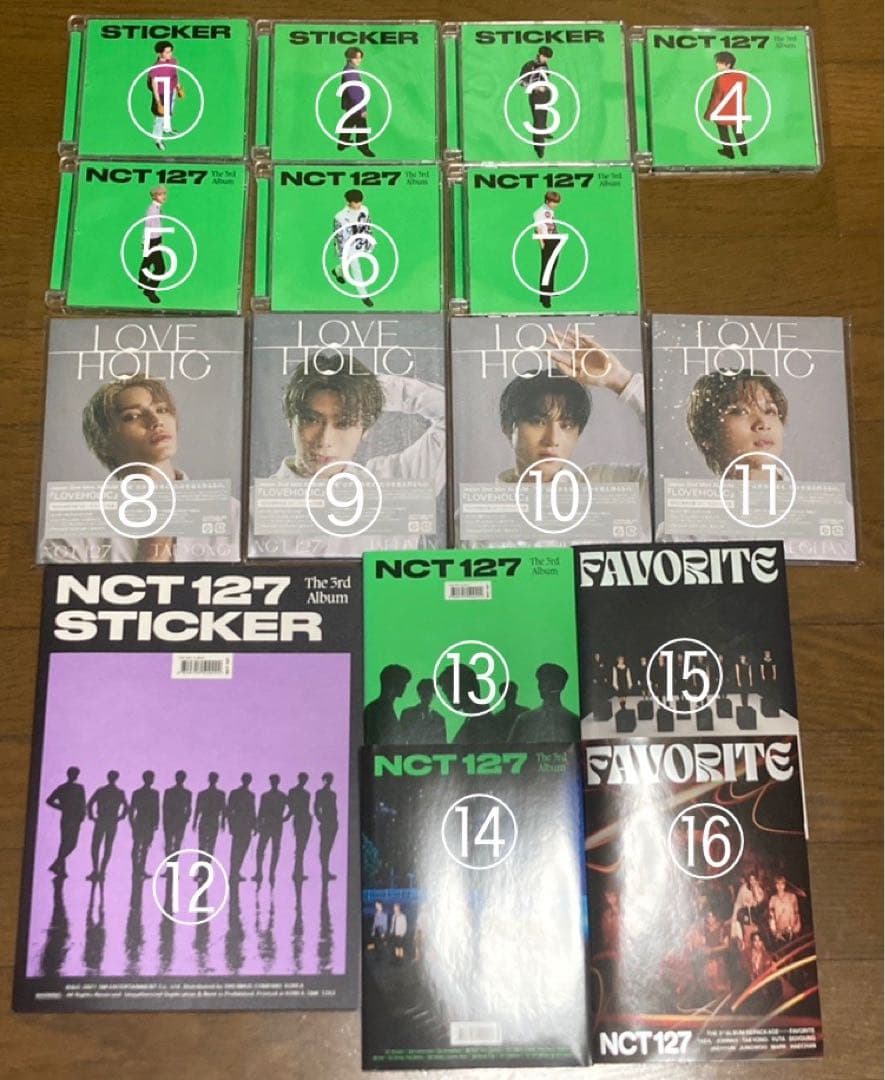 NCT WayV ENHYPEN aespa SMCU ONEUS アルバム