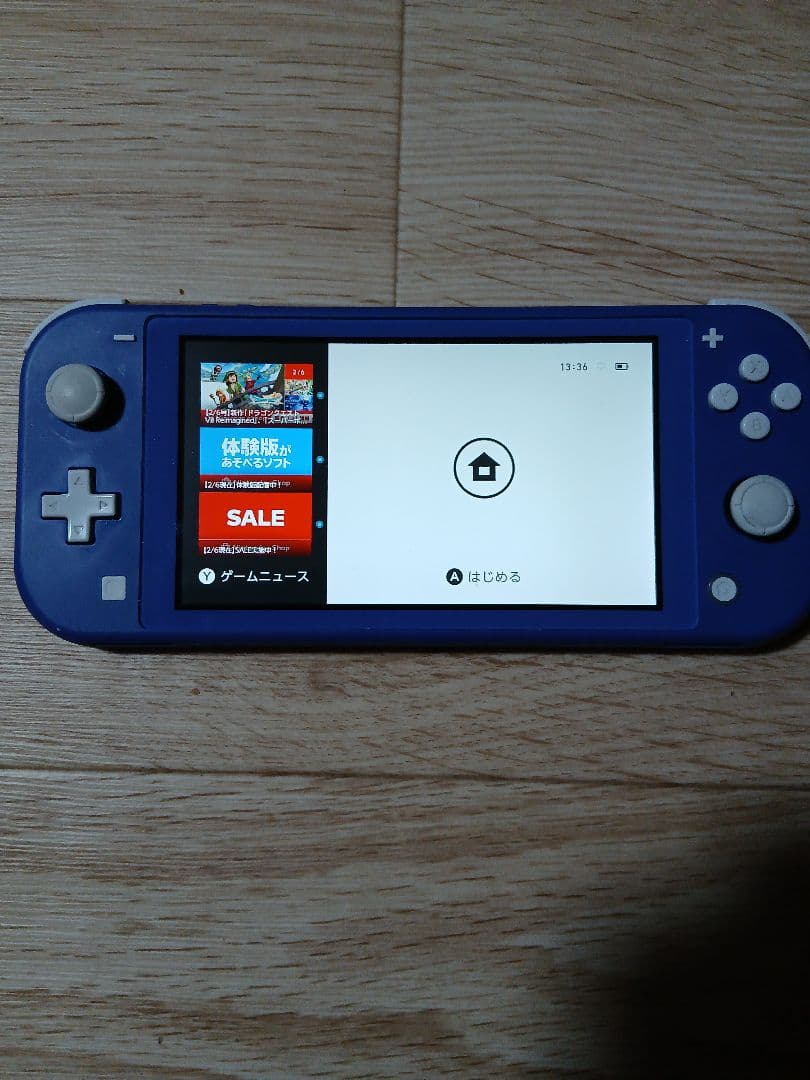 任天堂SwitchLite本体　ブルー　2024年製
