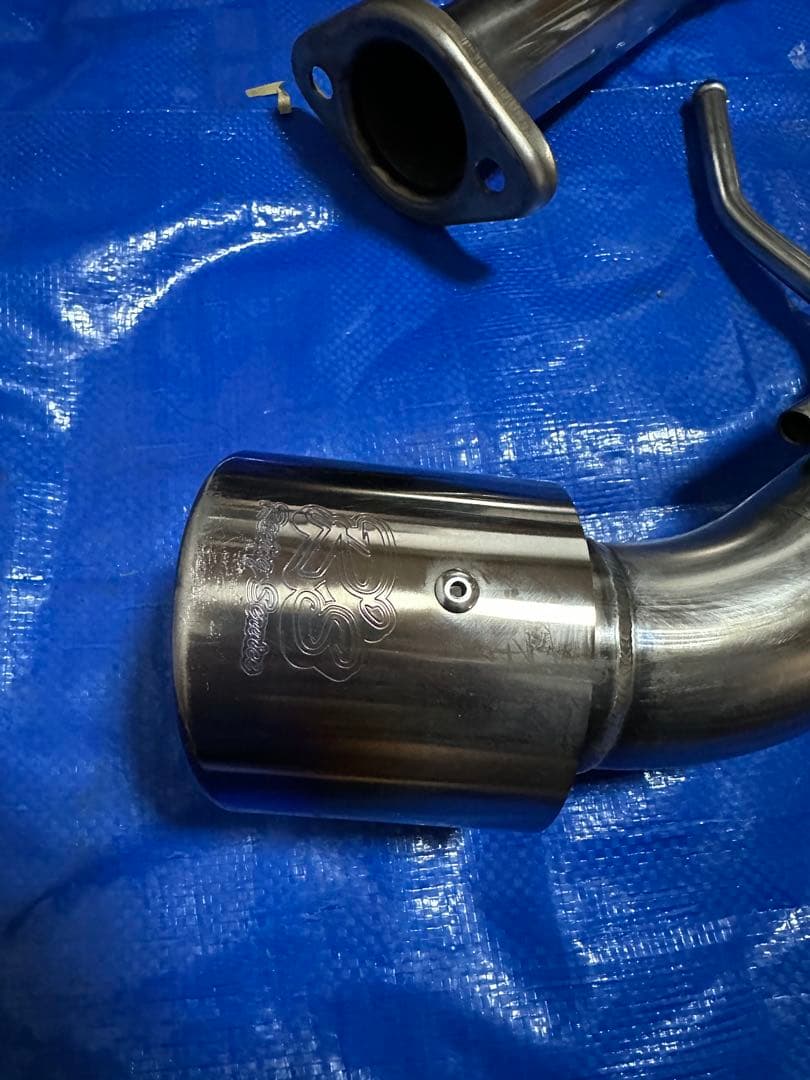 zc33s R's リアピース ストレートマフラー