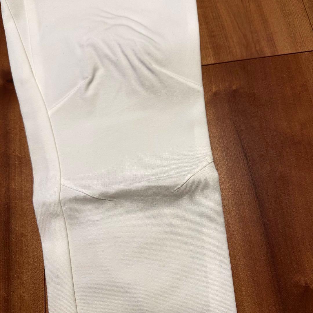 ロングパンツ　ホワイト　サイズS メンズ　ゴルフ　私服にも！　ストレッチ　春夏秋