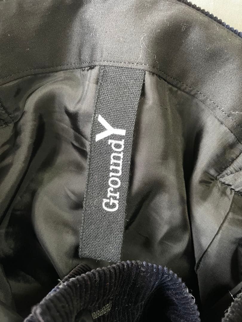 【美品】グラウンドワイGround Y コーデュロイサルエルパンツヨウジヤマモト