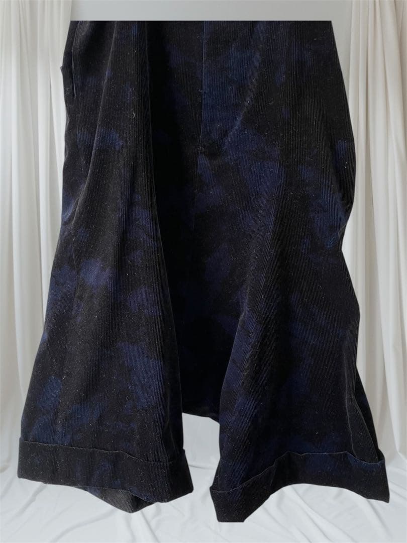【美品】グラウンドワイGround Y コーデュロイサルエルパンツヨウジヤマモト