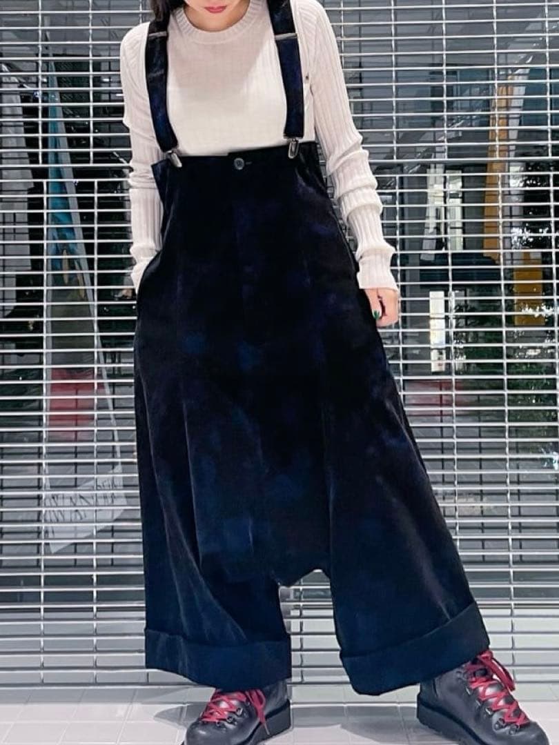 【美品】グラウンドワイGround Y コーデュロイサルエルパンツヨウジヤマモト