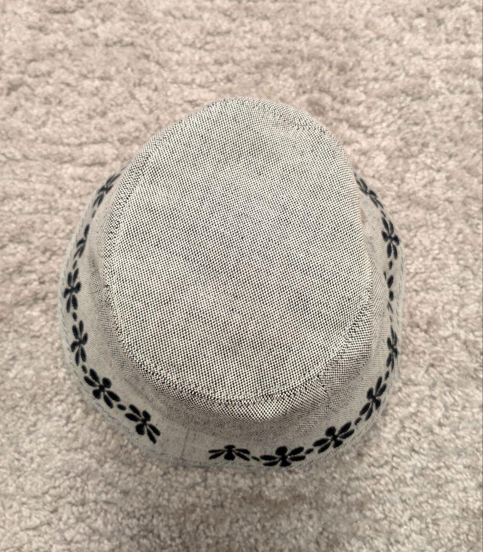 【美品】HERMES エロイーズガーデン バケットハット 57