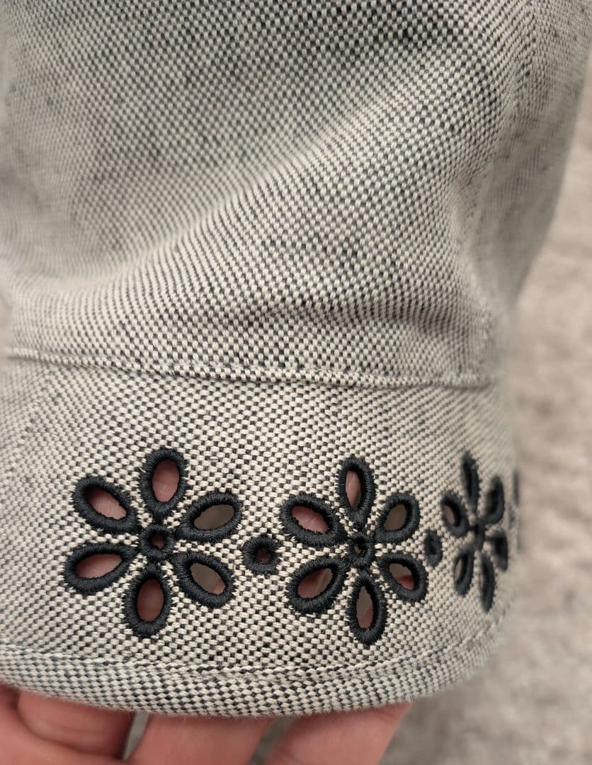 【美品】HERMES エロイーズガーデン バケットハット 57