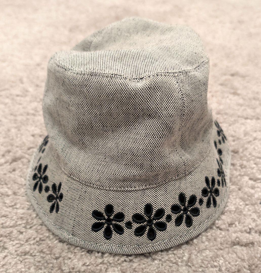 【美品】HERMES エロイーズガーデン バケットハット 57