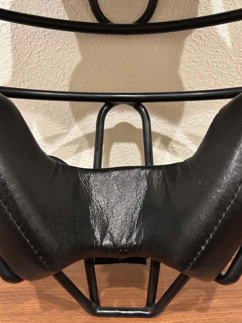 ミズノプロ 野球　硬式用マスク 捕手/審判員兼用 球審用　ブラック