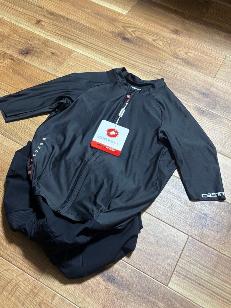 週末値引CASTELLI SANREMO RC SPEED SUIT ブラックS