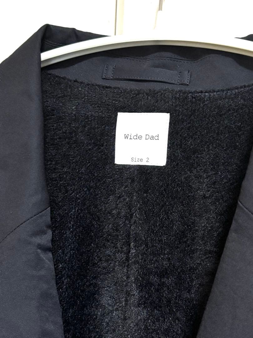 【完売品】 WIDE DAD OCTA JACKET ワイドダッド　ネイビー