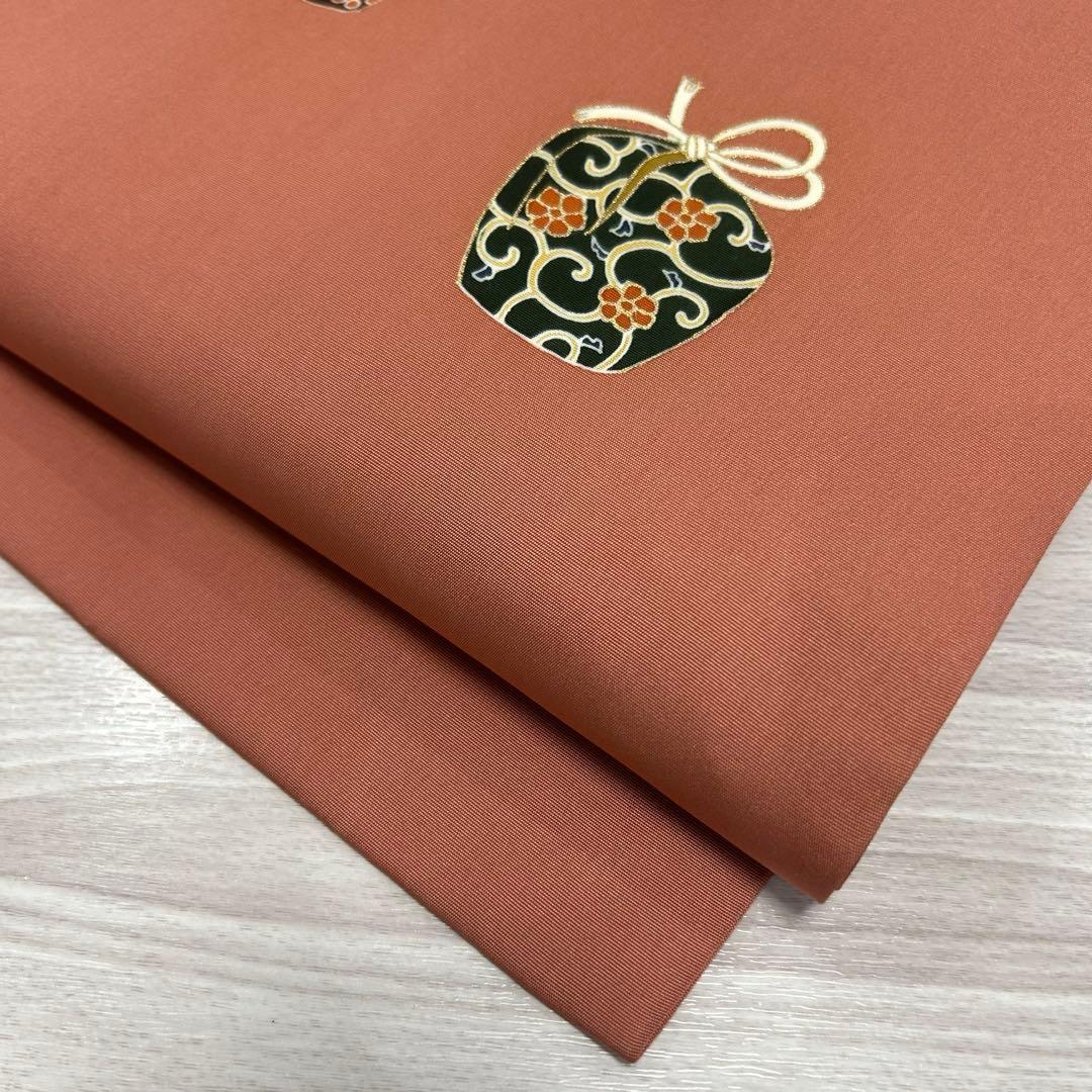 H*S様 O-436 名古屋帯 名古屋仕立て 九寸 正絹 着物