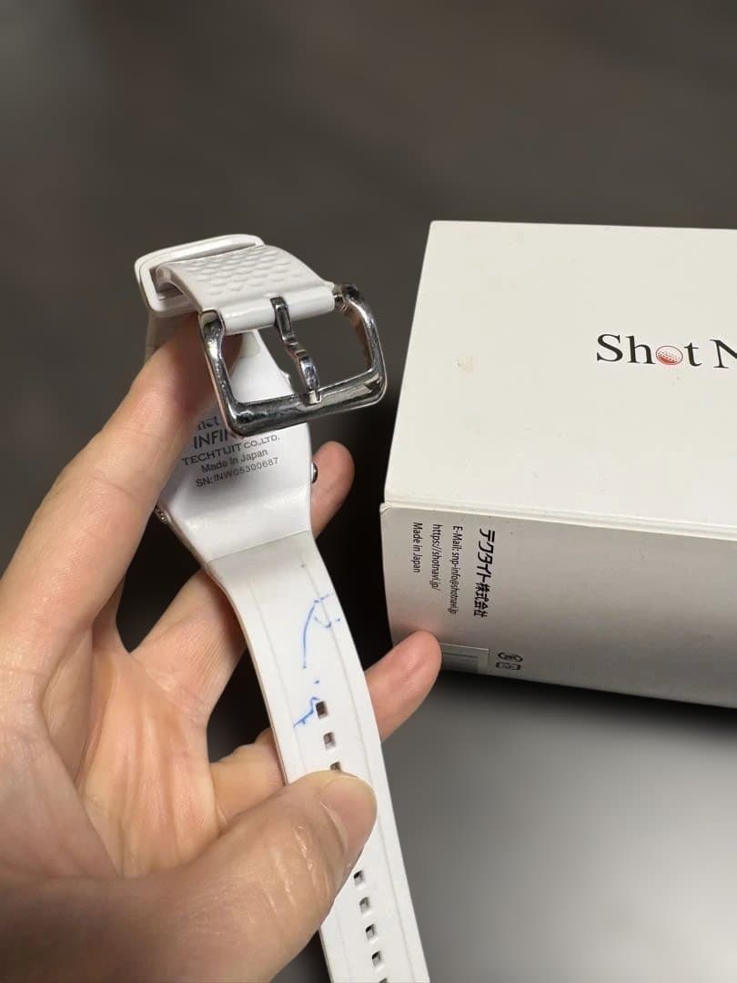 Shot Navi INFINITY GPSナビ ホワイト