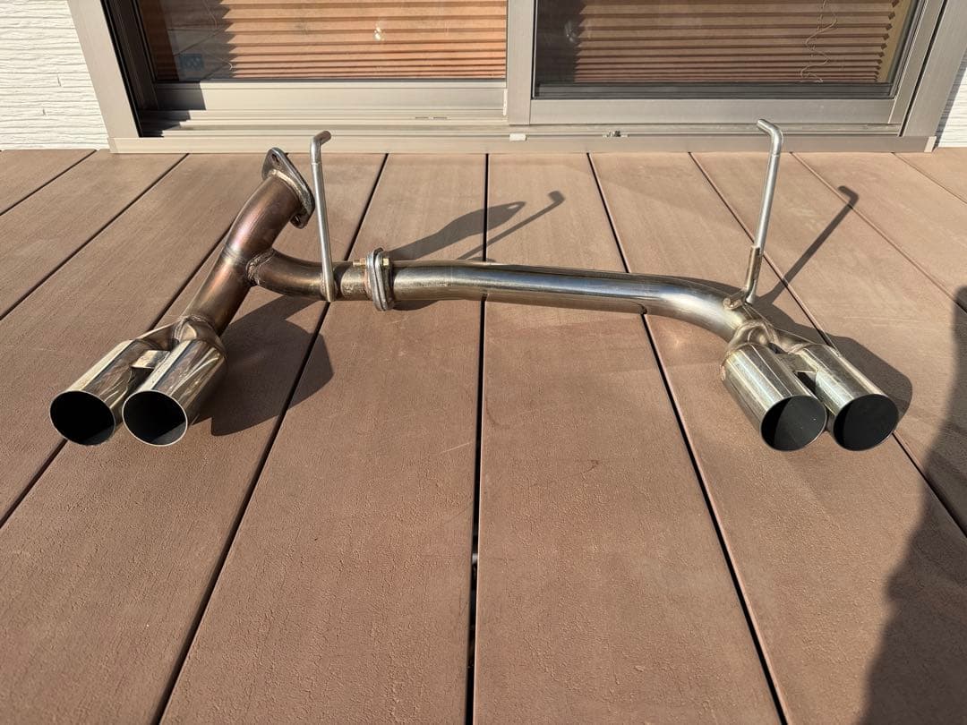 JB64/74 ジムニー用　ステンレスマフラー　直管