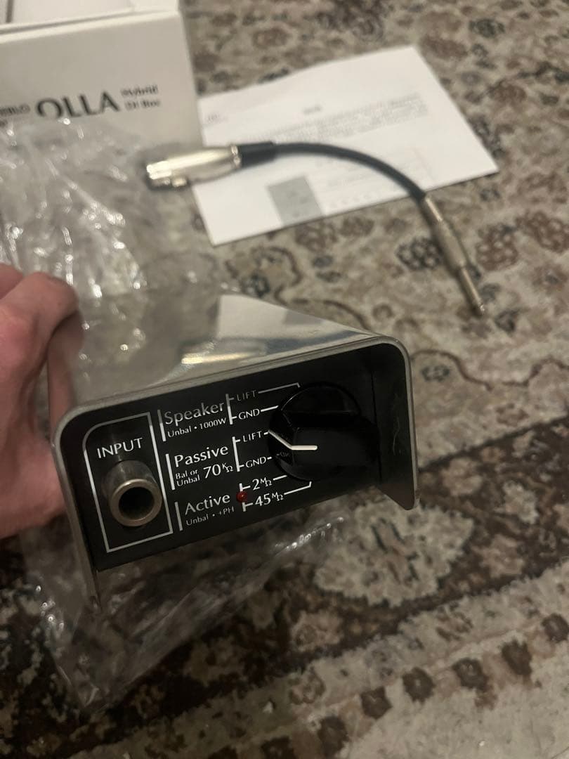 Pueblo Audio OLLA Hybrid D.I Box 最高級DI