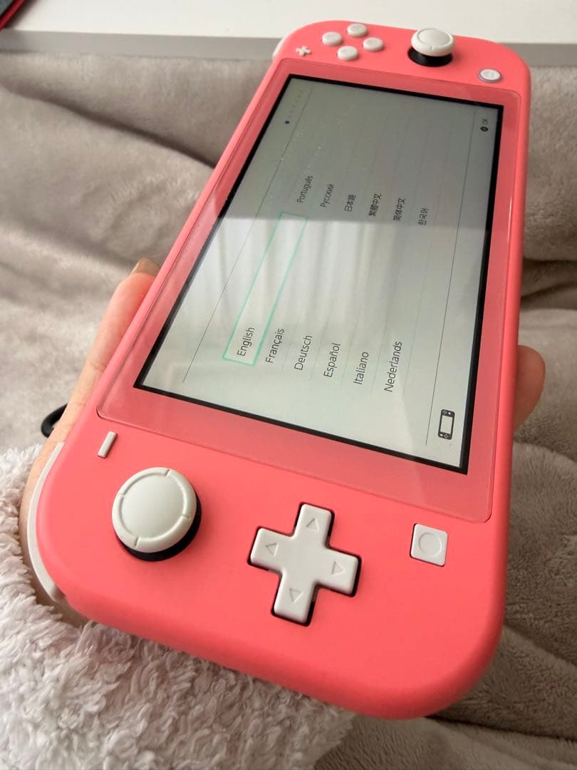美品 Nintendo Switch Lite ピンク 本体 動作確認済