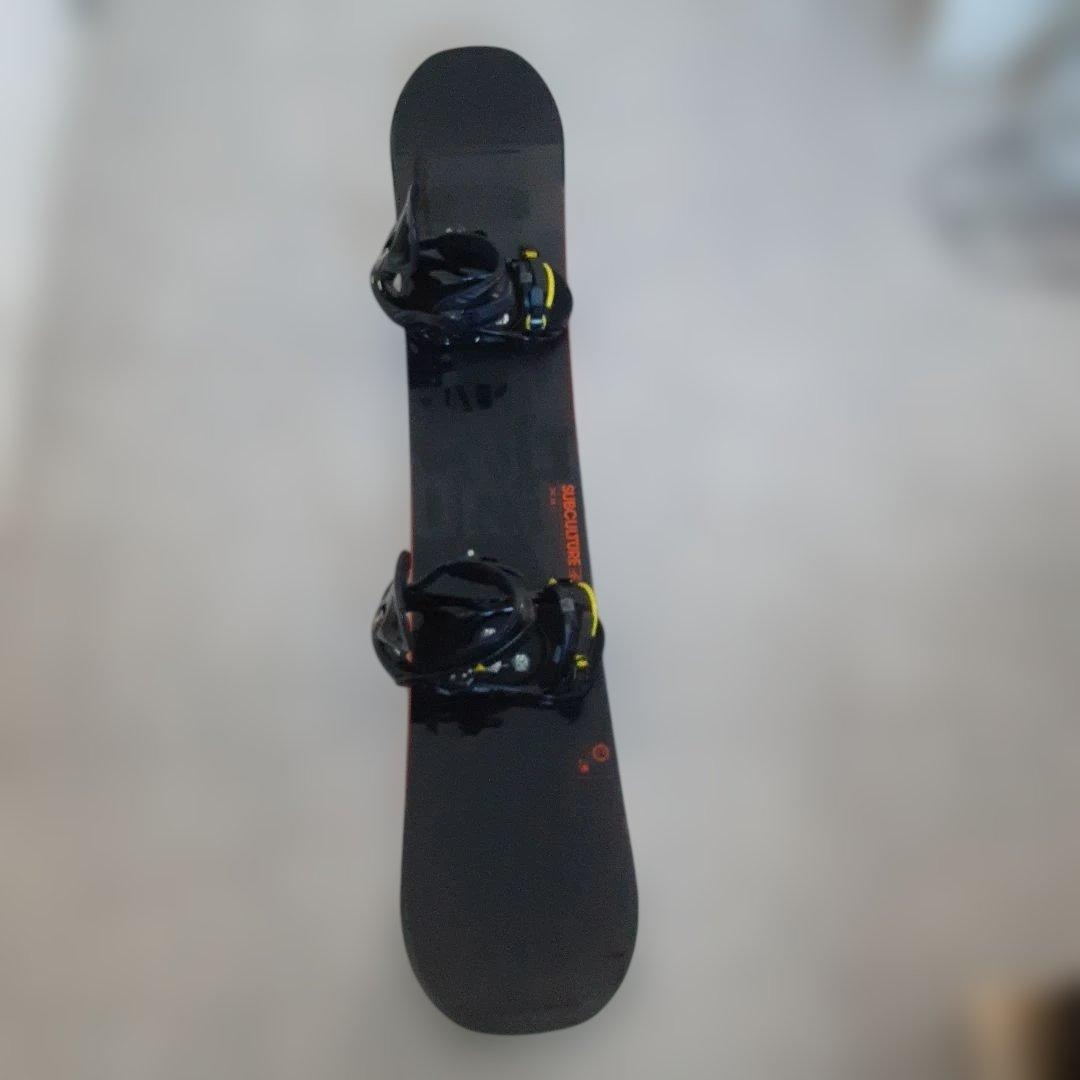 K2 SUBCULTURE スノーボードセット156 SONICバインディング付