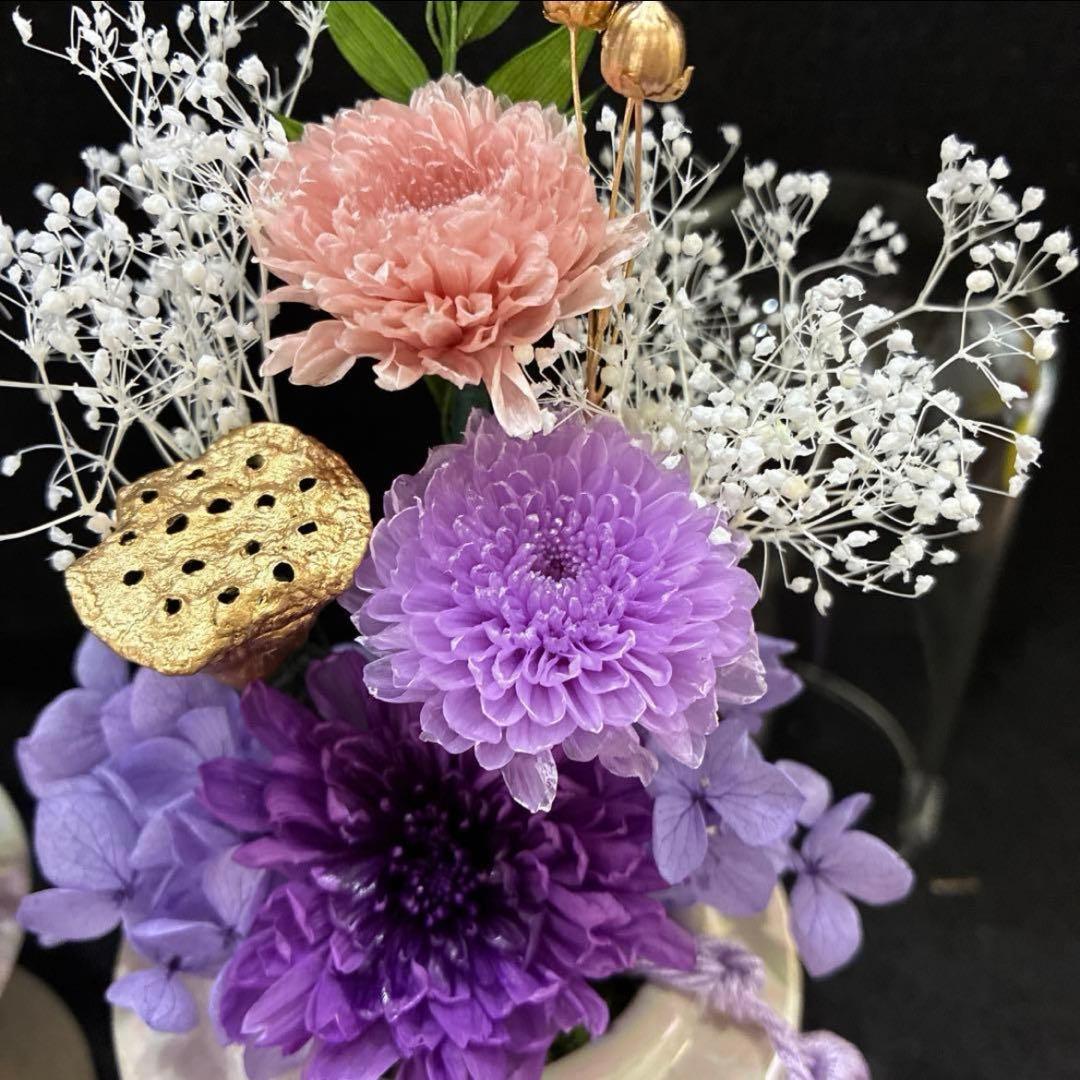 仏花　プリザーブドフラワー　お正月　お盆　お供え
