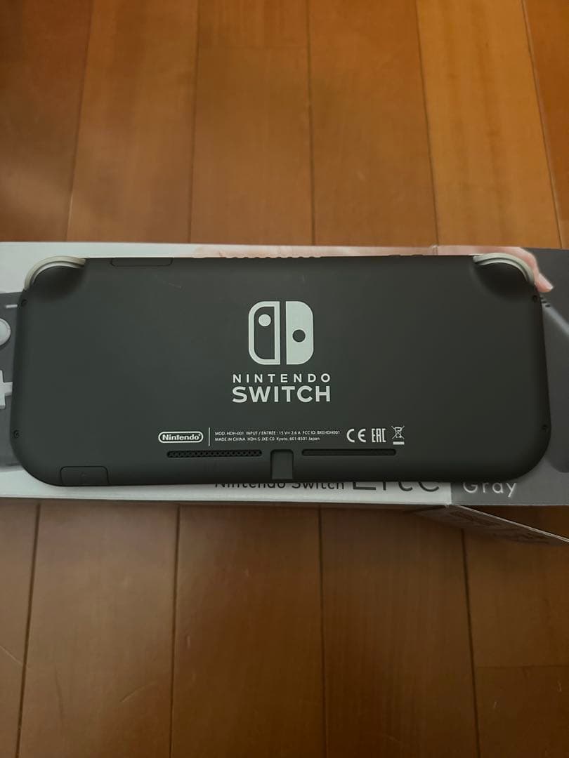 美品 Nintendo Switch Lite グレー 本体