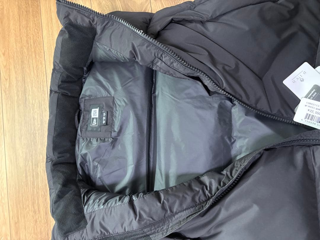 NEW ERA ブラック ダウンベスト XLサイズ ニューエラ