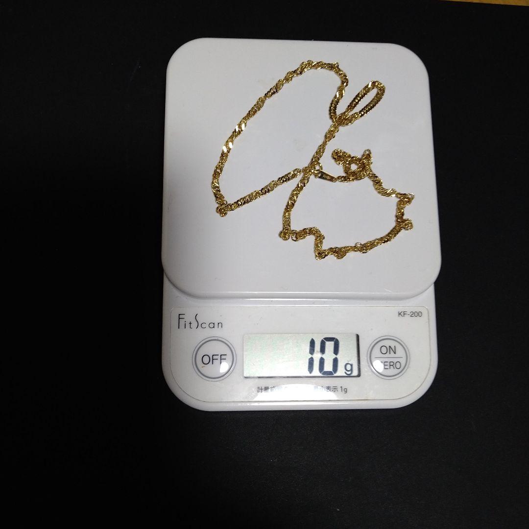 造幣局　K18　750　スクリューネックレス　男女兼用