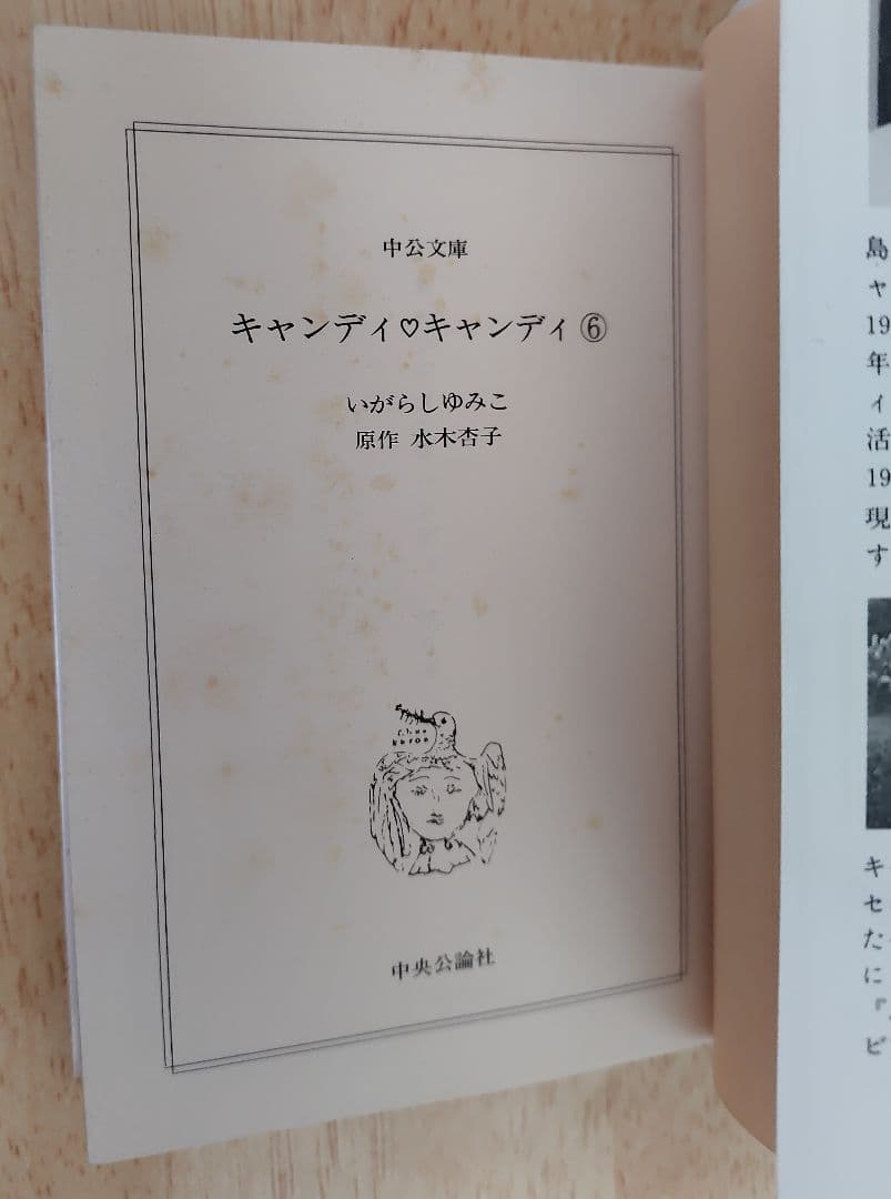 キャンディ・キャンディ 全6巻 いがらしゆみこ 水木杏子 文庫版 全巻セット