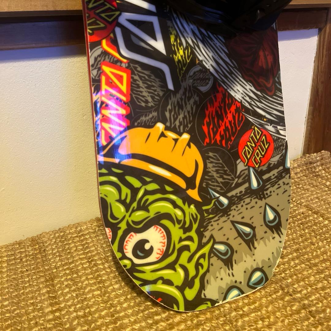 Santa Cruz スノーボード 142cm サンタクルーズ バインディング