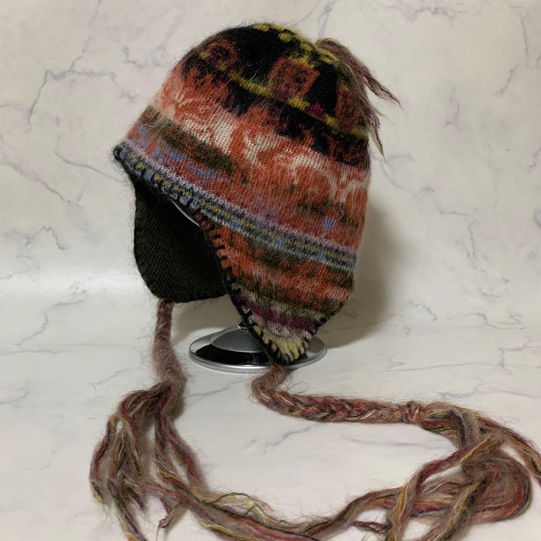 Vivienne Westwood フリンジ付き　ニット帽