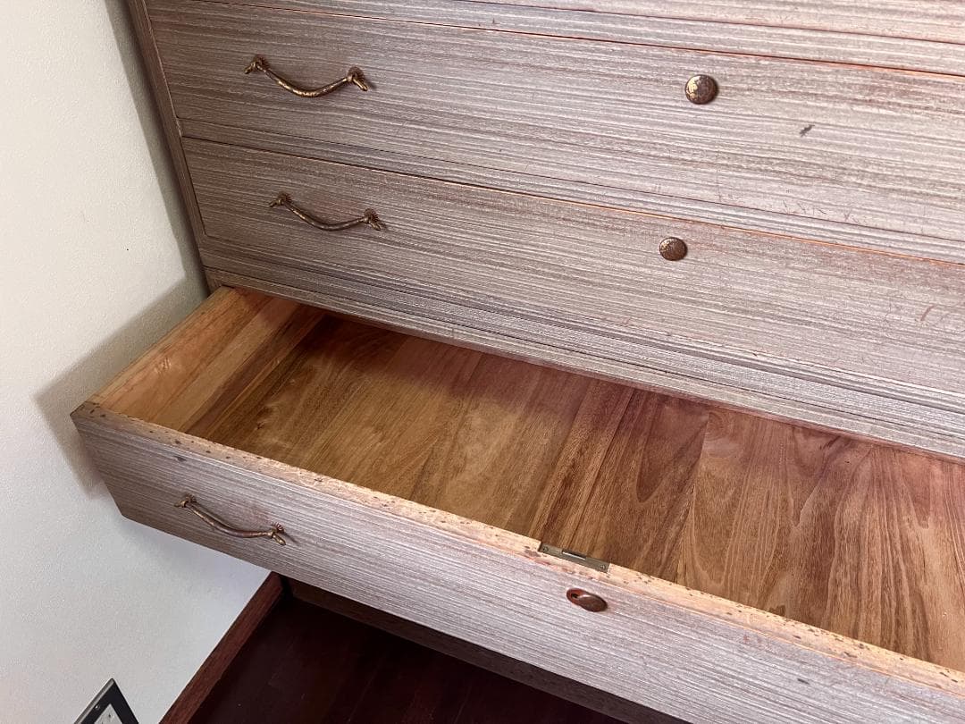 ☆総桐箪笥 ☆飾り金具☆和箪笥 ☆整理タンス ☆ビンテージ品 　✩送料込み