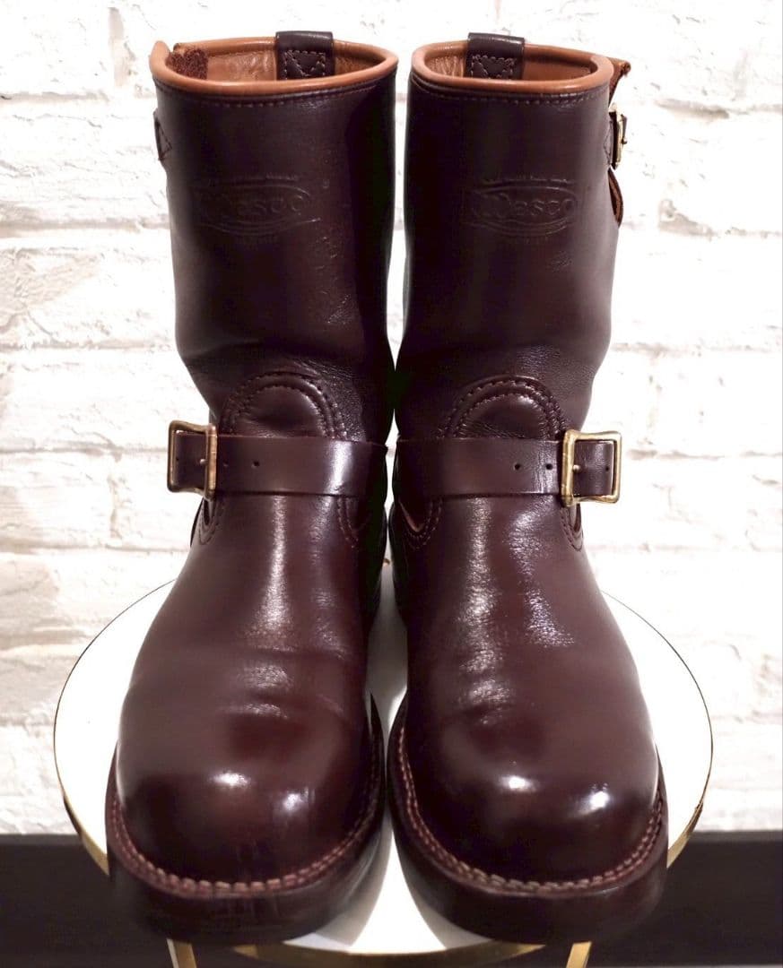 WESCO ウエスコ BOSS スチールトゥ エンジニアブーツ 81/2D 茶