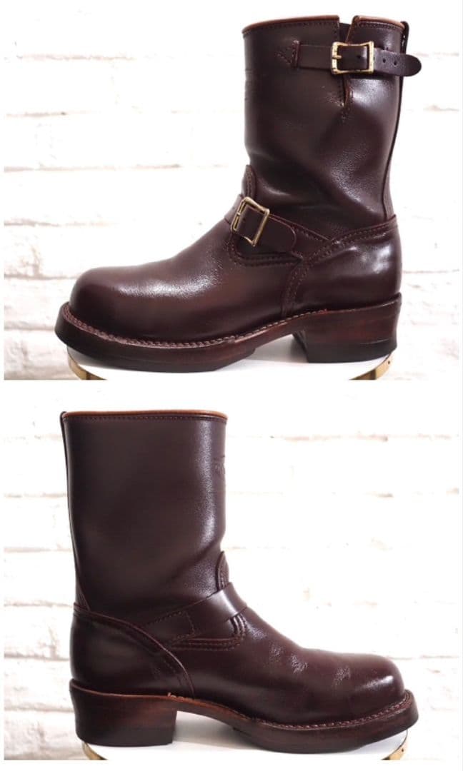 WESCO ウエスコ BOSS スチールトゥ エンジニアブーツ 81/2D 茶