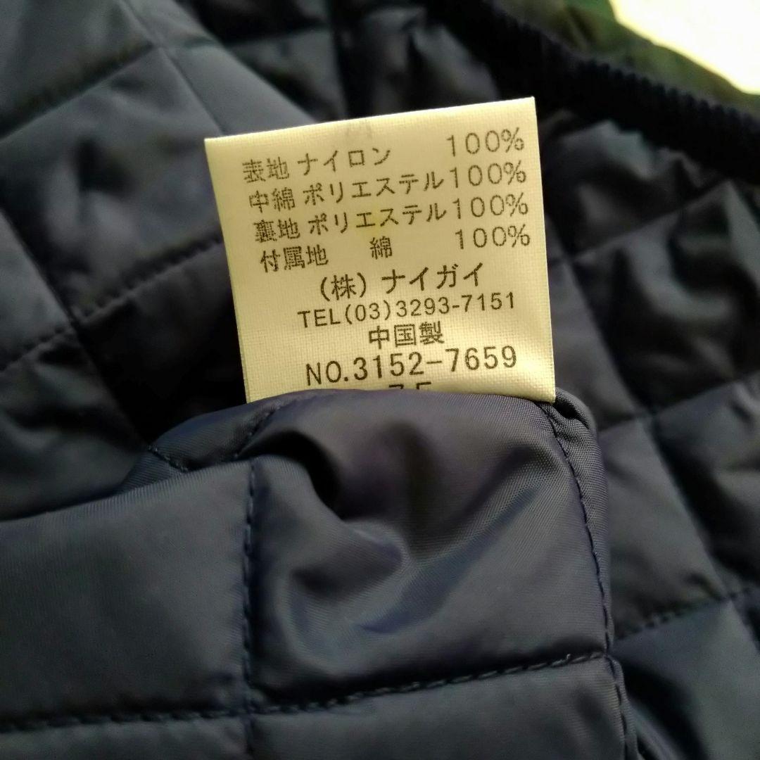 ラルフローレン キルティング ジャケット キッズ 160 グリーンチェック