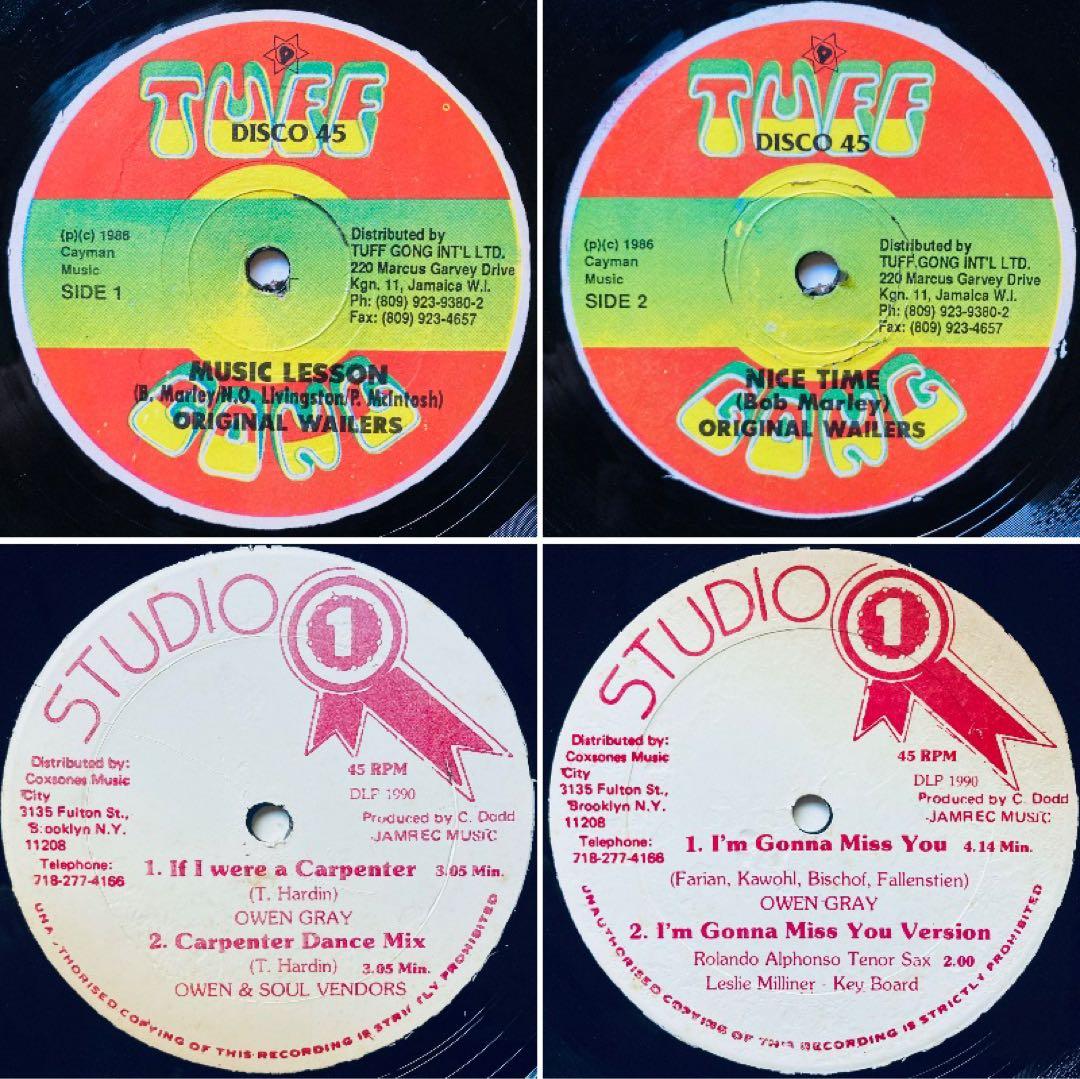 レゲエ BOB MARLEY - NICE TIME /// B面 アカペラ ◎