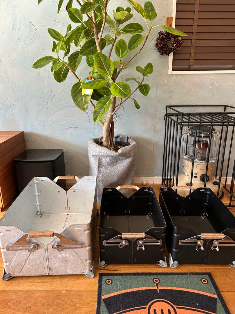 スノーピークシェルフコンテナ3個セット