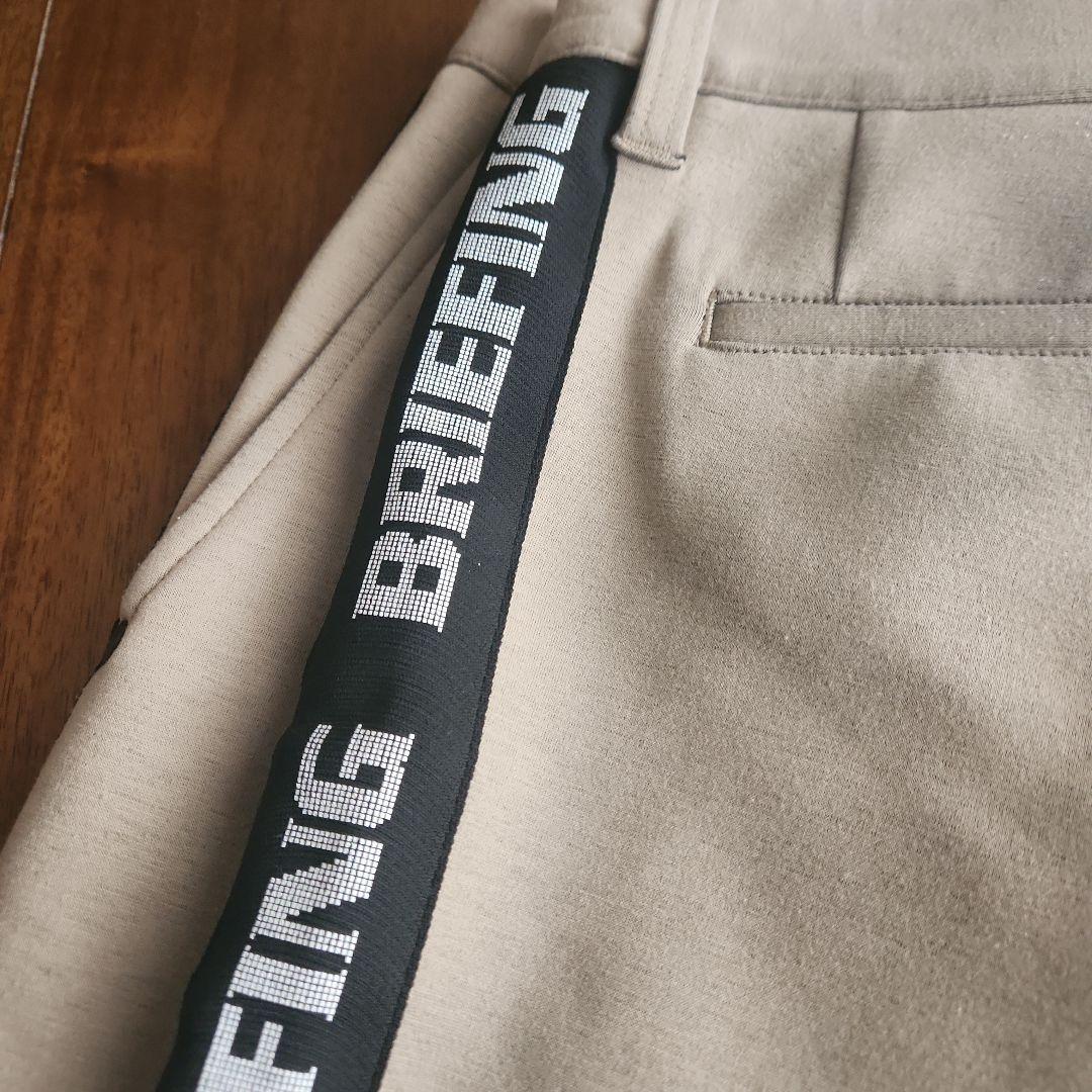 BRIEFING ウォーム サイドロゴライン スリムパンツ　Lサイズ