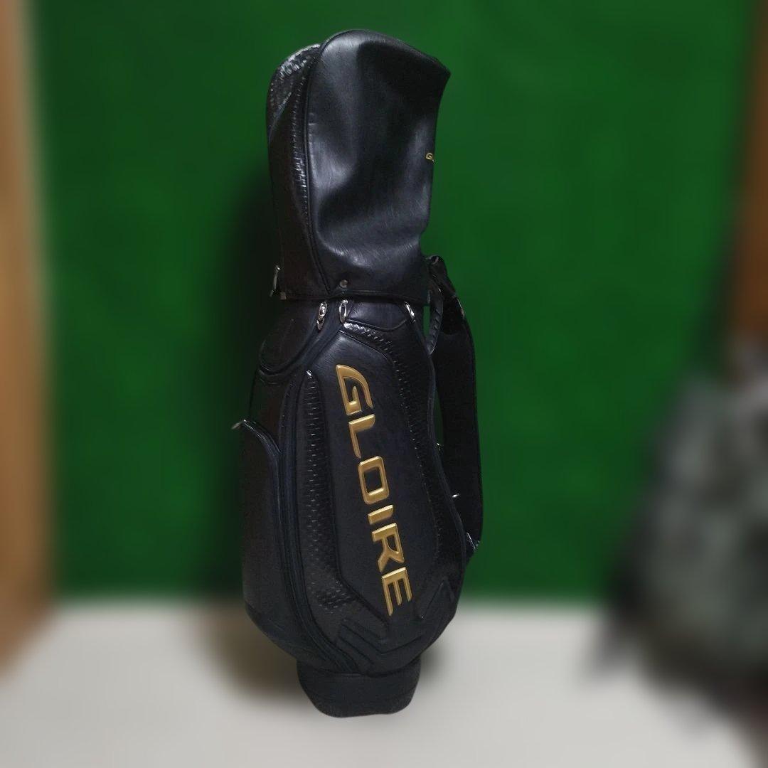 GLOIRE ゴルフキャディバッグ ブラック