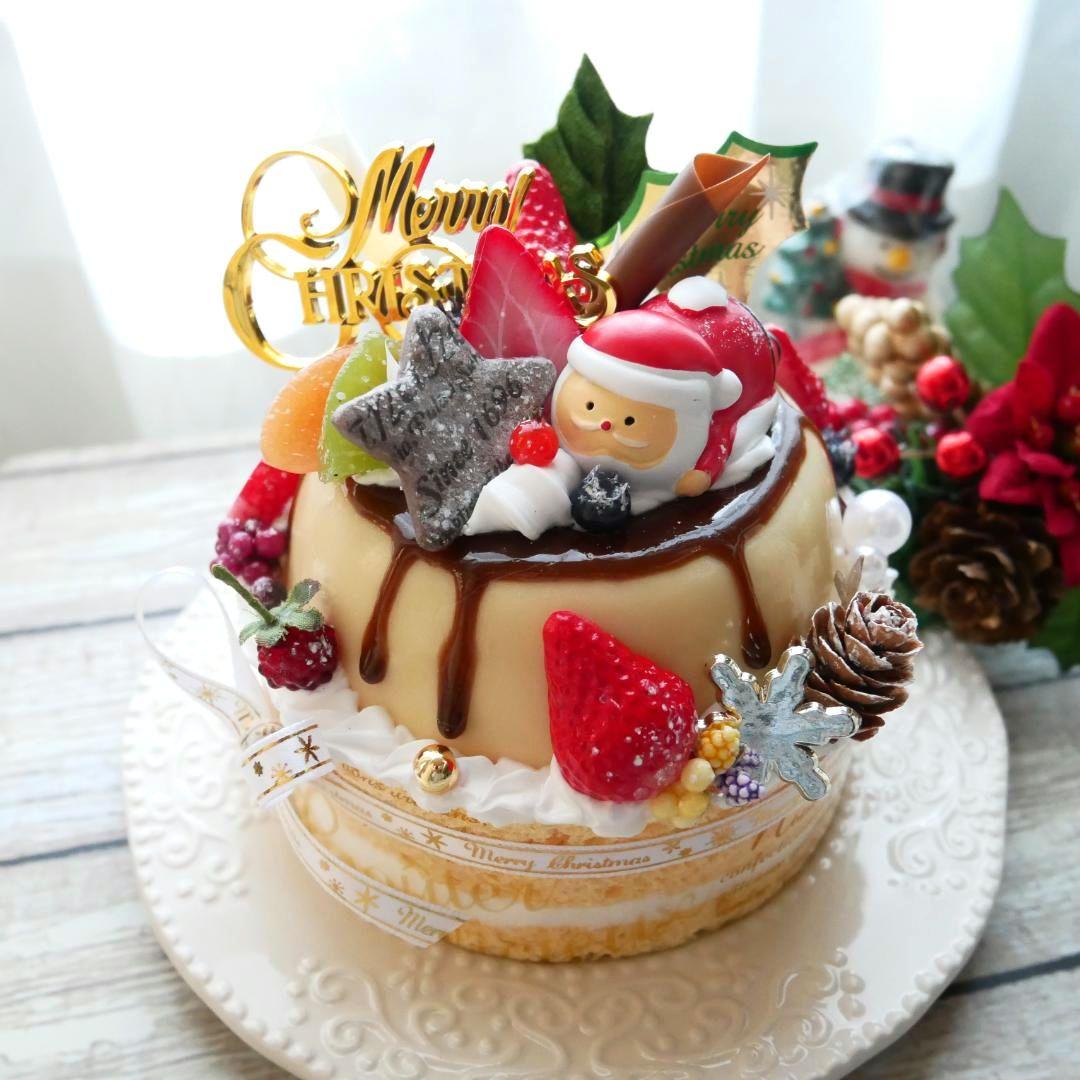 【RAMஐ*゜様】フェイクスイーツ◆X'masプリントルテ◆リアルサイズケーキ◆
