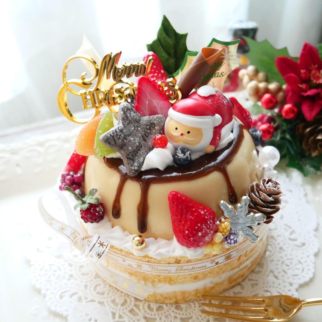 【RAMஐ*゜様】フェイクスイーツ◆X'masプリントルテ◆リアルサイズケーキ◆
