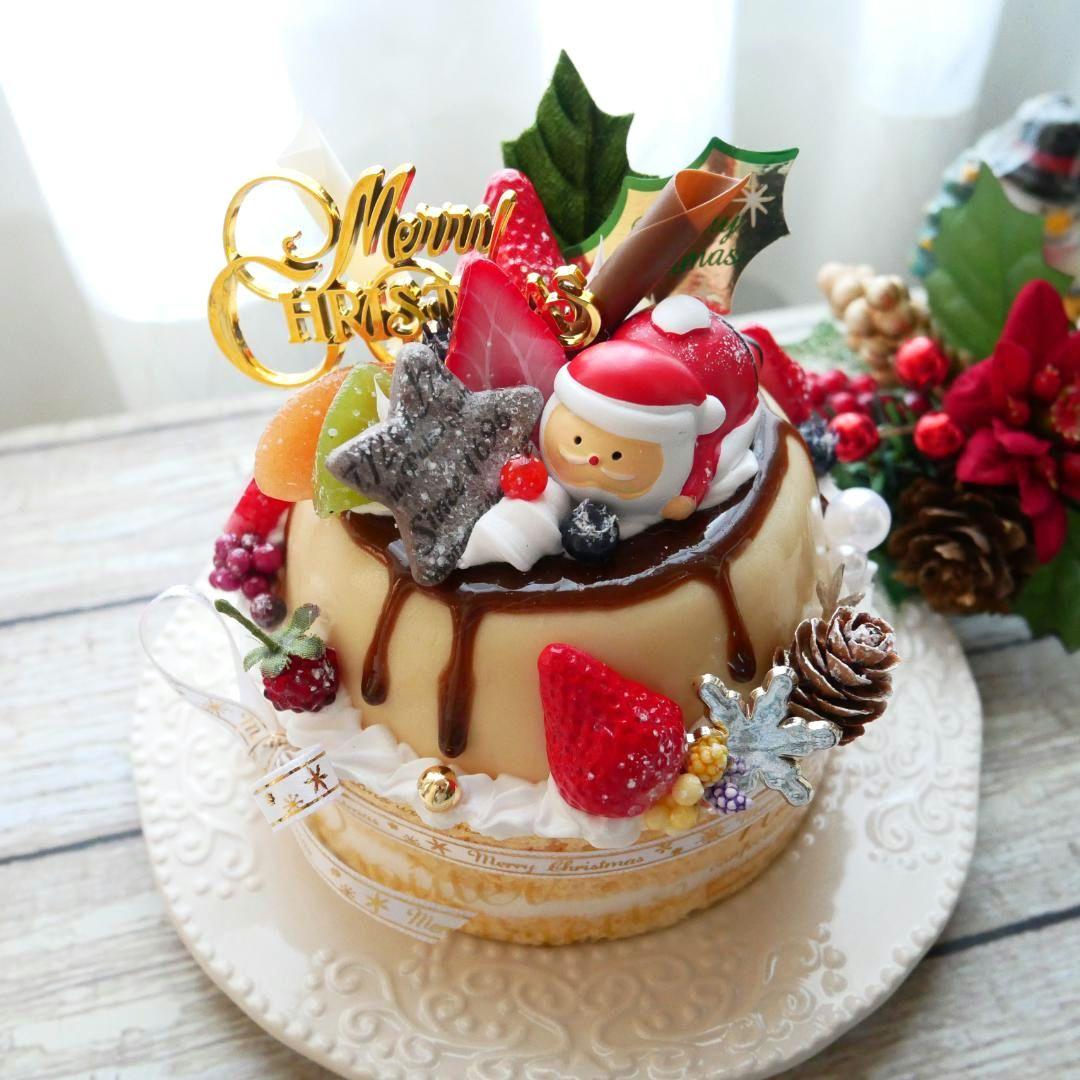 【RAMஐ*゜様】フェイクスイーツ◆X'masプリントルテ◆リアルサイズケーキ◆